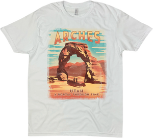 ARCHES NATIONAL PARK PORTAL SOLID TEE