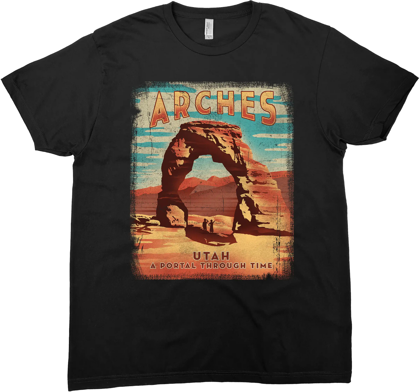 ARCHES NATIONAL PARK PORTAL SOLID TEE