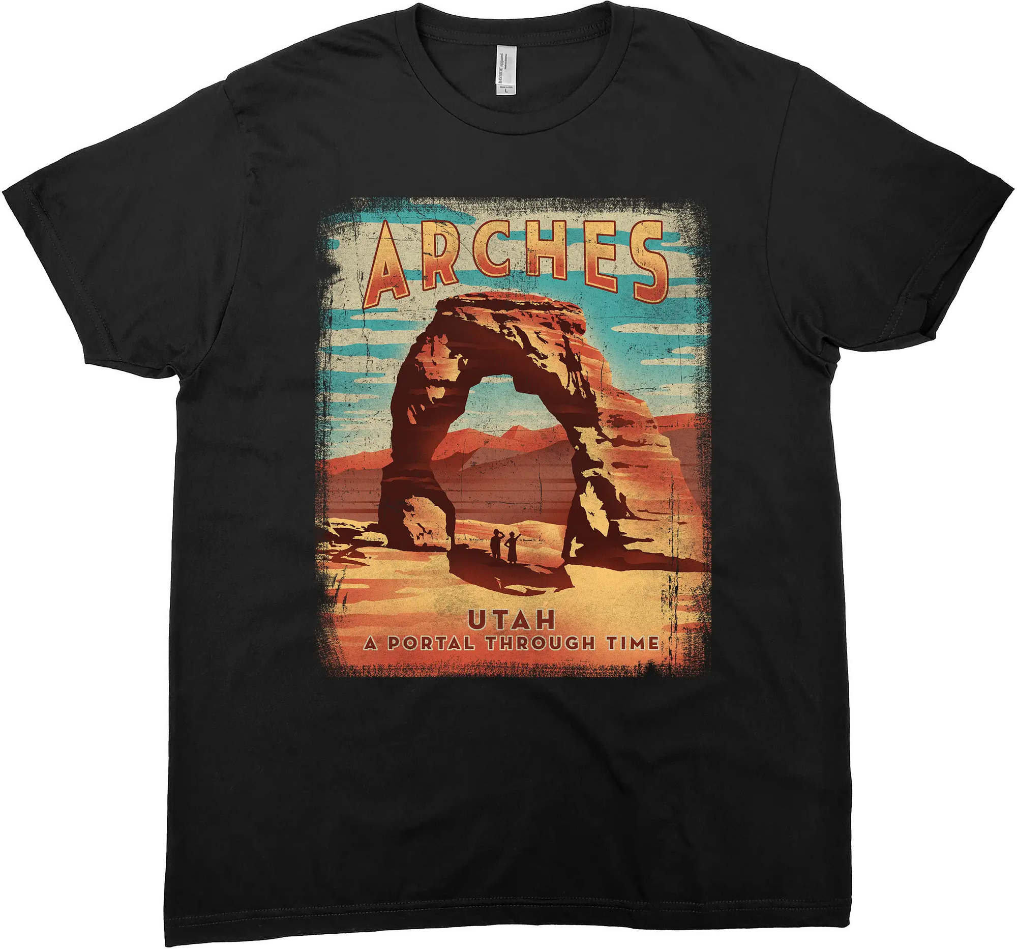 ARCHES NATIONAL PARK PORTAL SOLID TEE