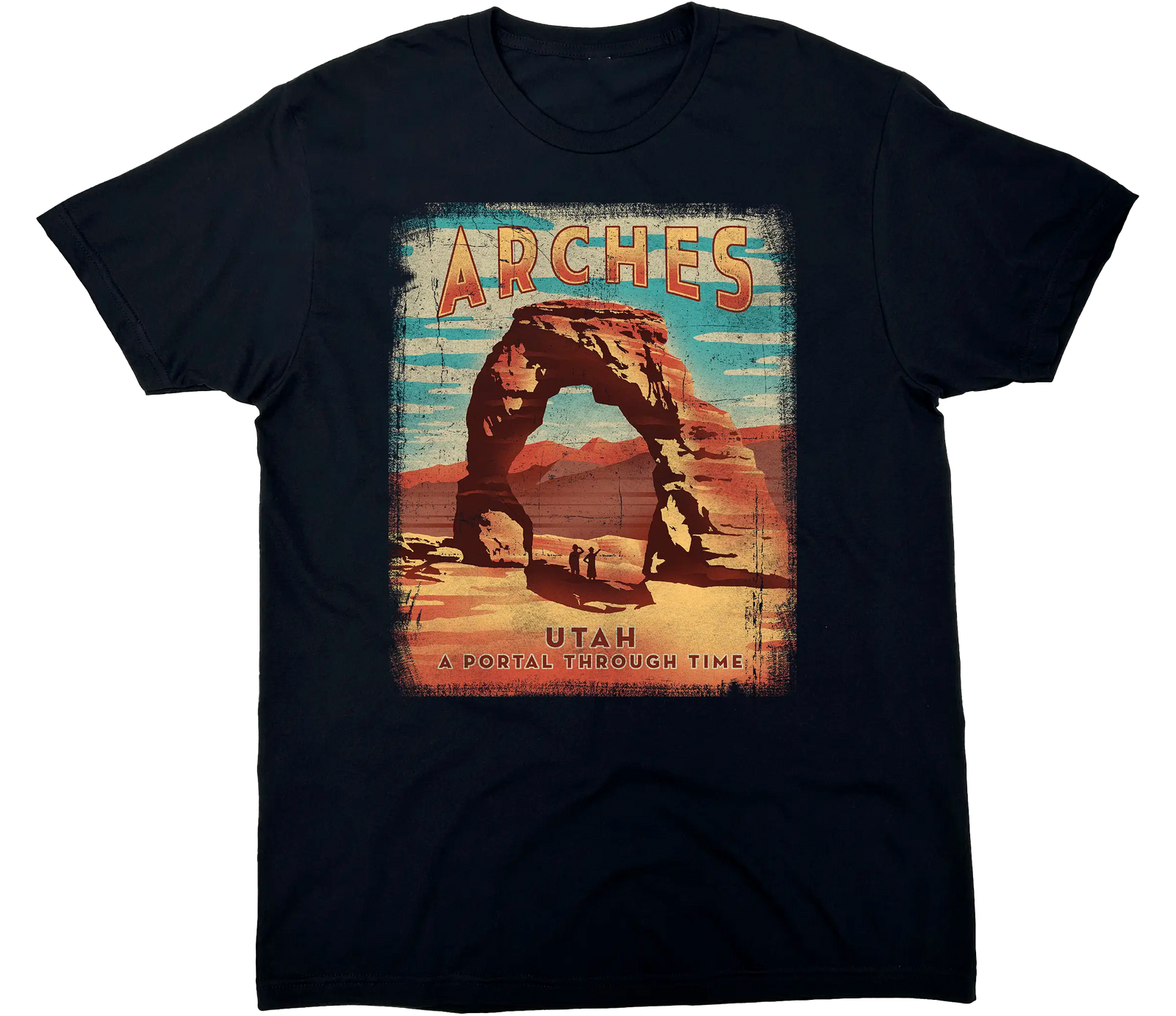 ARCHES NATIONAL PARK PORTAL SOLID TEE