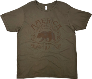 STEWARD OF AMERICA SOLID TEE