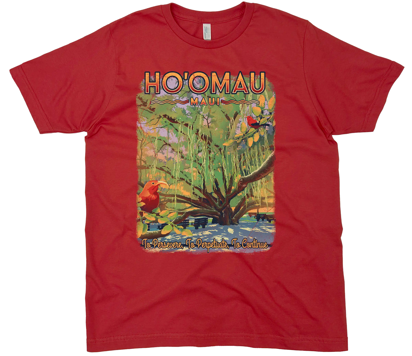 HOOMAU BANYAN MAUI SOLID TEE