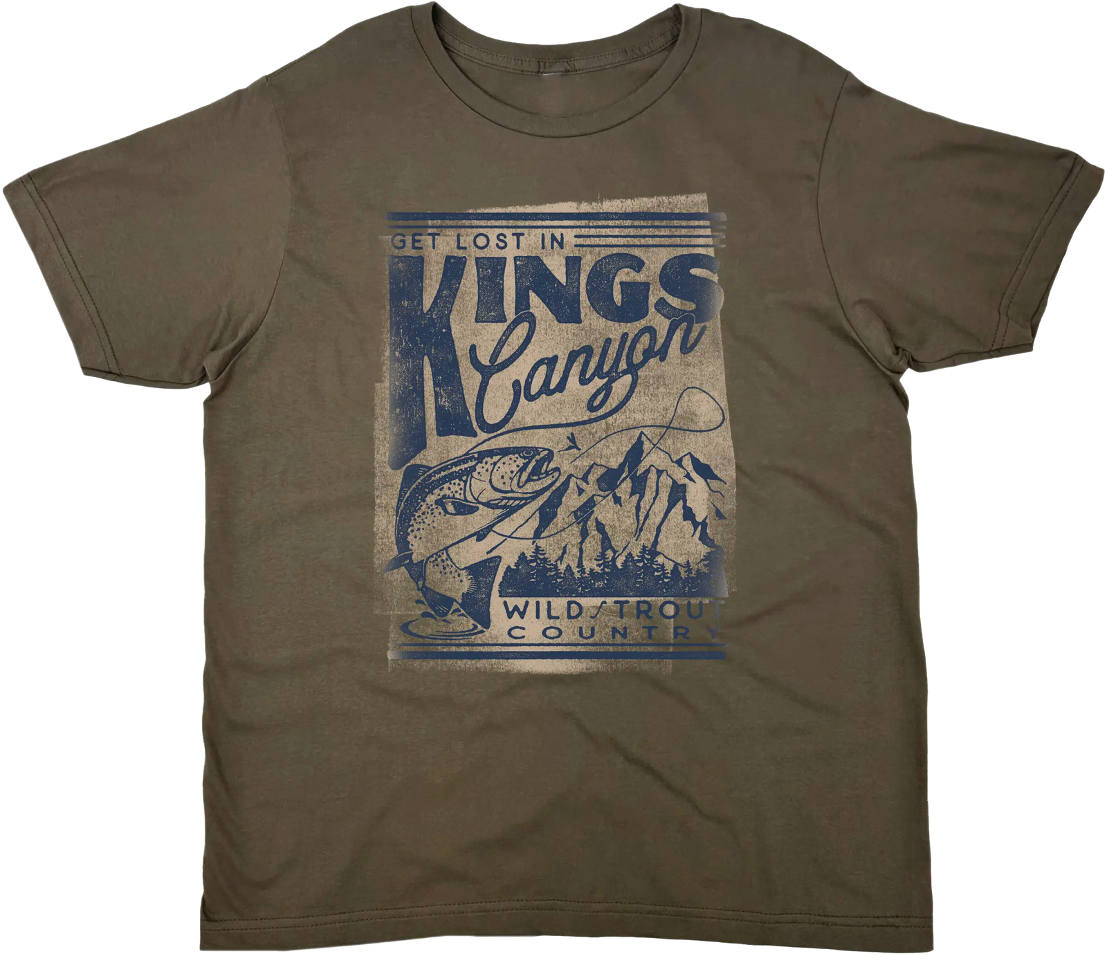 KINGS CANYON GET LOST SOLID TEE