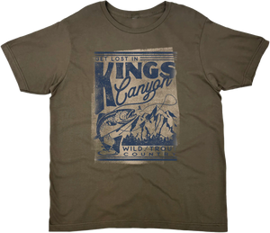 KINGS CANYON GET LOST SOLID TEE