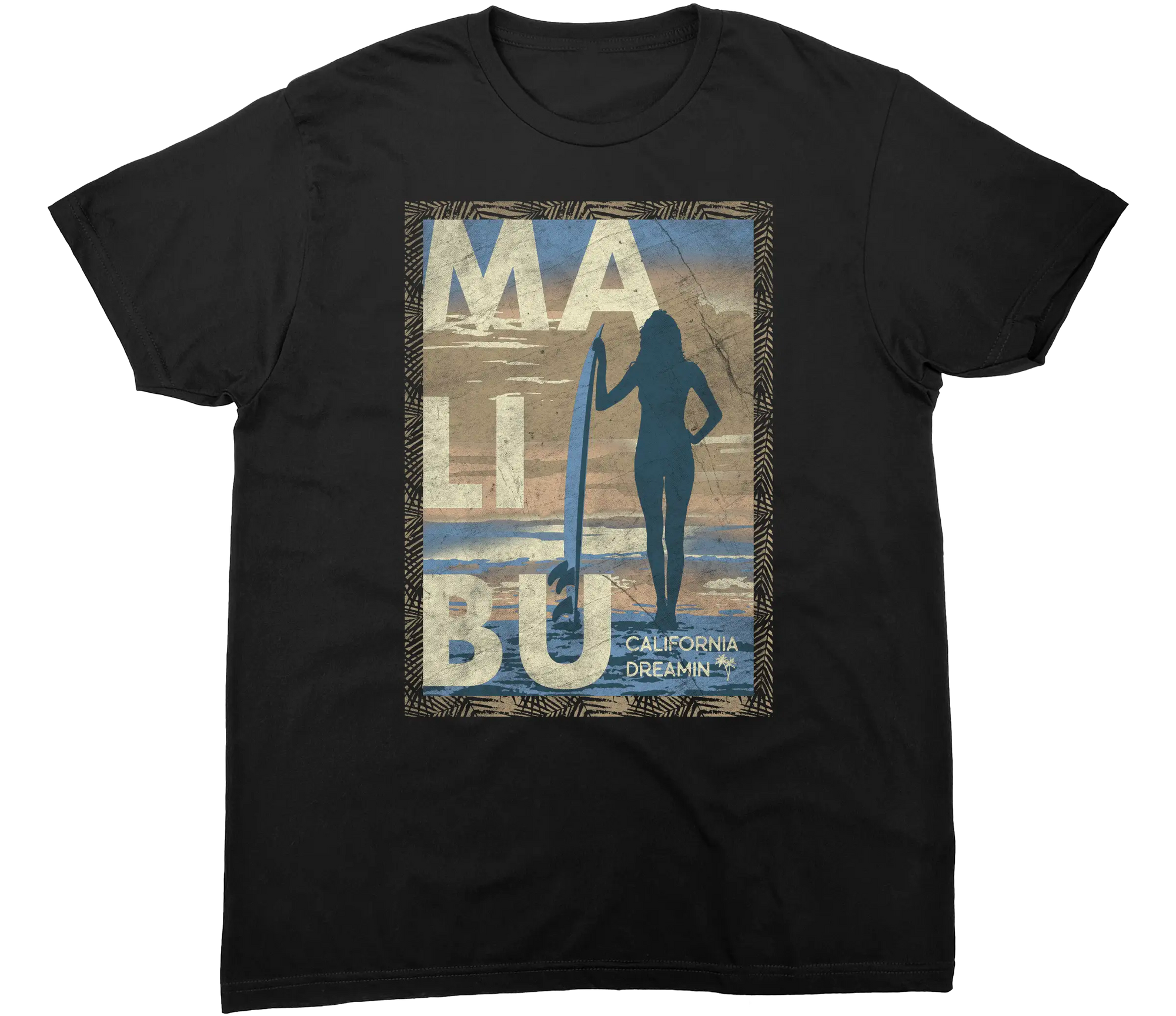 MALIBU CALIFORNIA DREAMING SOLID TEE