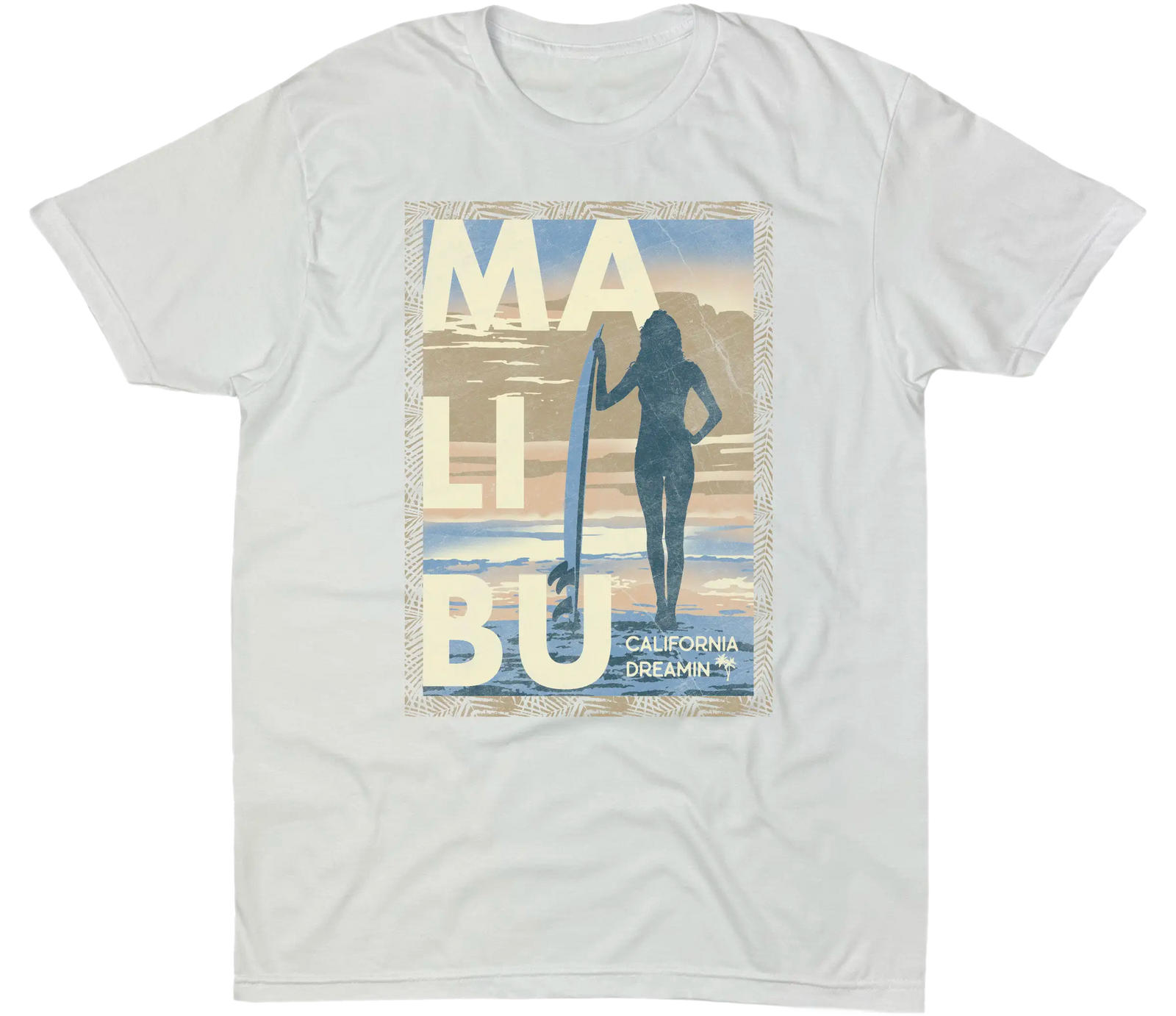 MALIBU CALIFORNIA DREAMING SOLID TEE
