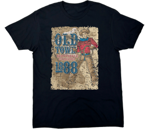 SCOTTSDALE OLD TOWN COWBOY SOLID TEE
