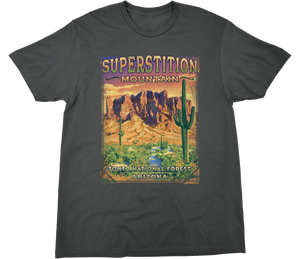 SUPERSTITION MOUNTAIN TONTO NATIONAL FOREST SOLID TEE