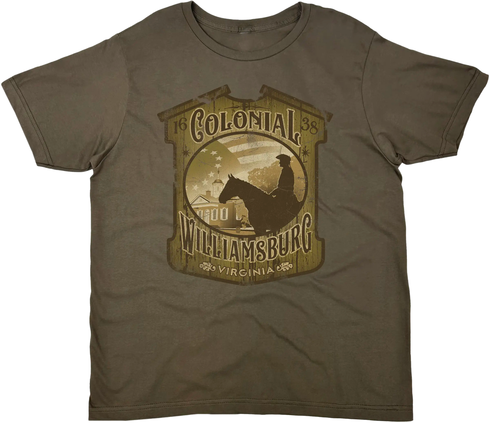 COLONIAL WILLIAMSBURG TONAL SOLID TEE