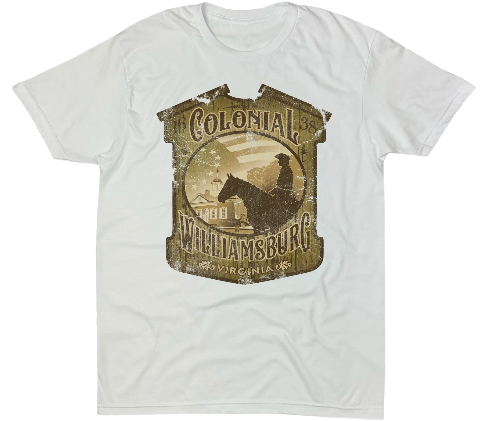 COLONIAL WILLIAMSBURG TONAL SOLID TEE