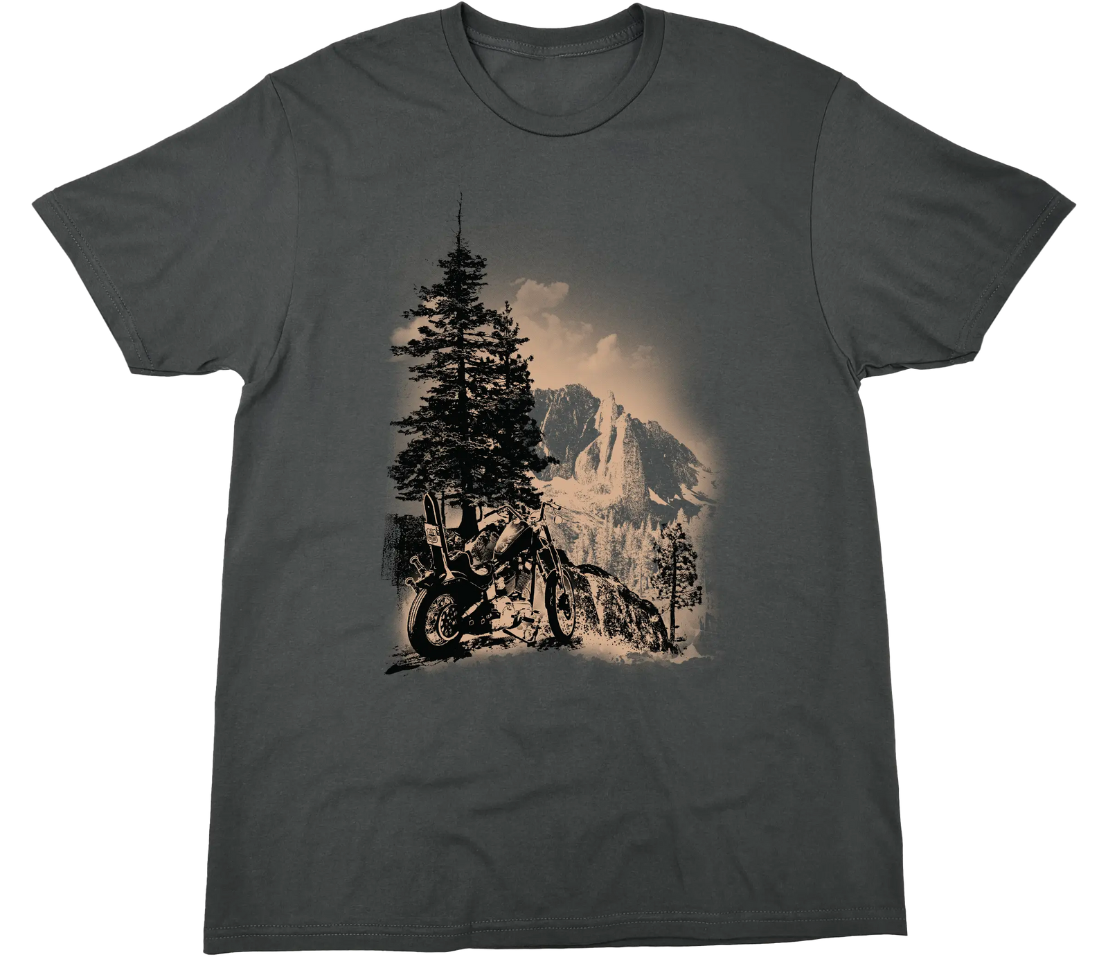 MOUNTAIN RIDE SOLID TEE