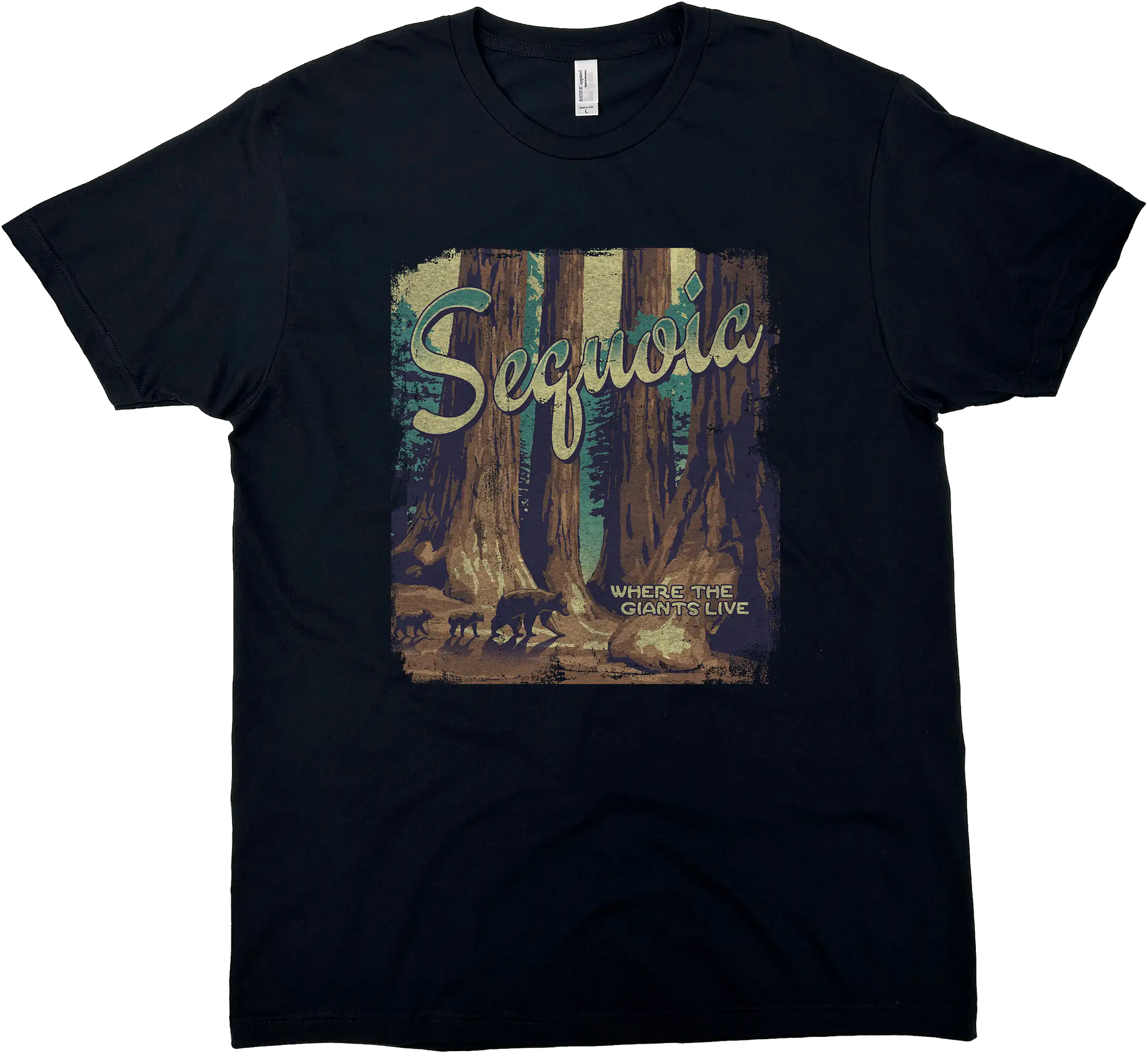 SEQUOIA NATIONAL PARK GIANTS LIVE SOLID TEE