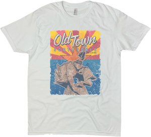 SCOTTSDALE OLD TOWN BRONC SOLID TEE