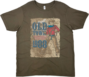 SCOTTSDALE OLD TOWN COWBOY SOLID TEE