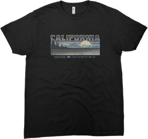 RETRO CALIFORNIA HIGH COUNTRY SOLID TEE