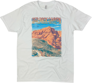RED ROCK CANYON LAS VEGAS NEVADA SOLID TEE