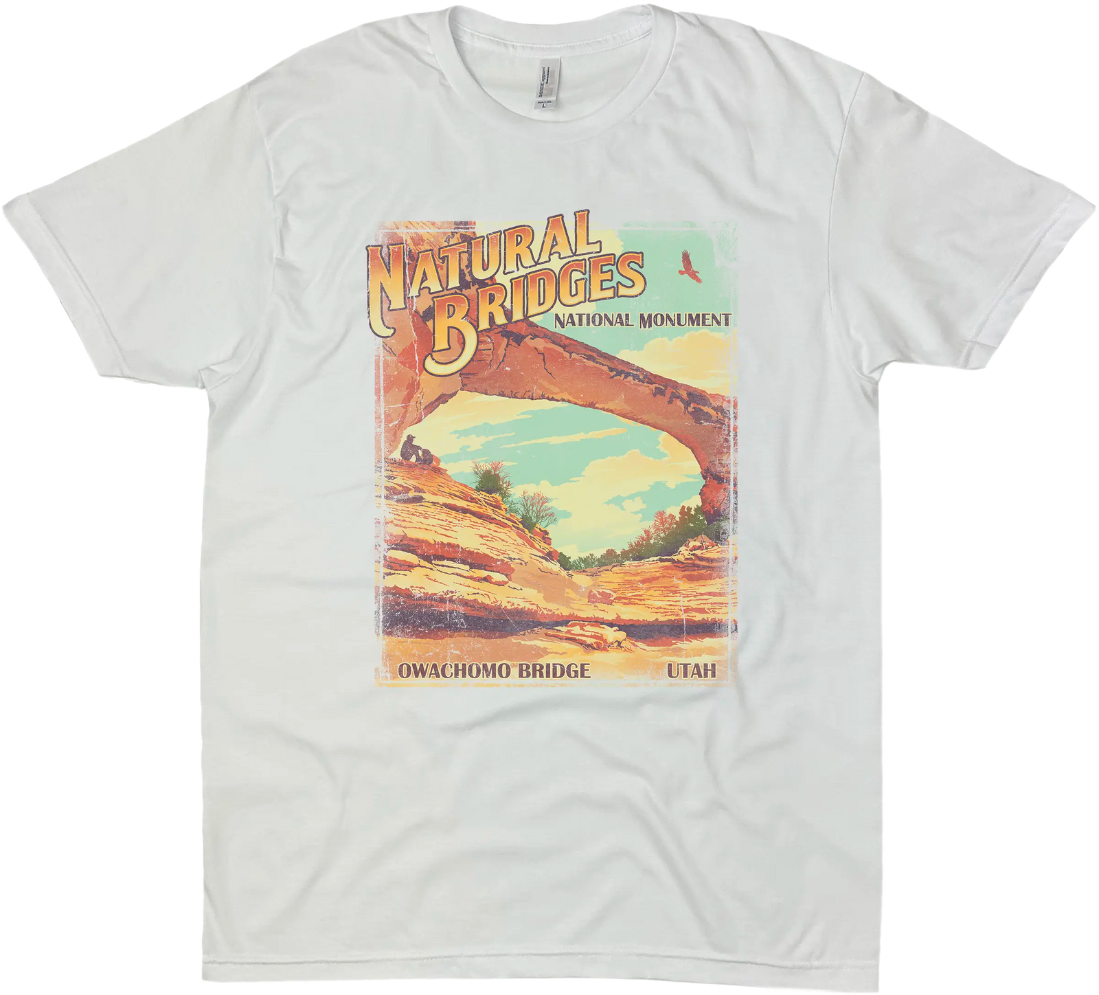 NATURAL BRIDGES NATIONAL MONUMENT SOLID TEE