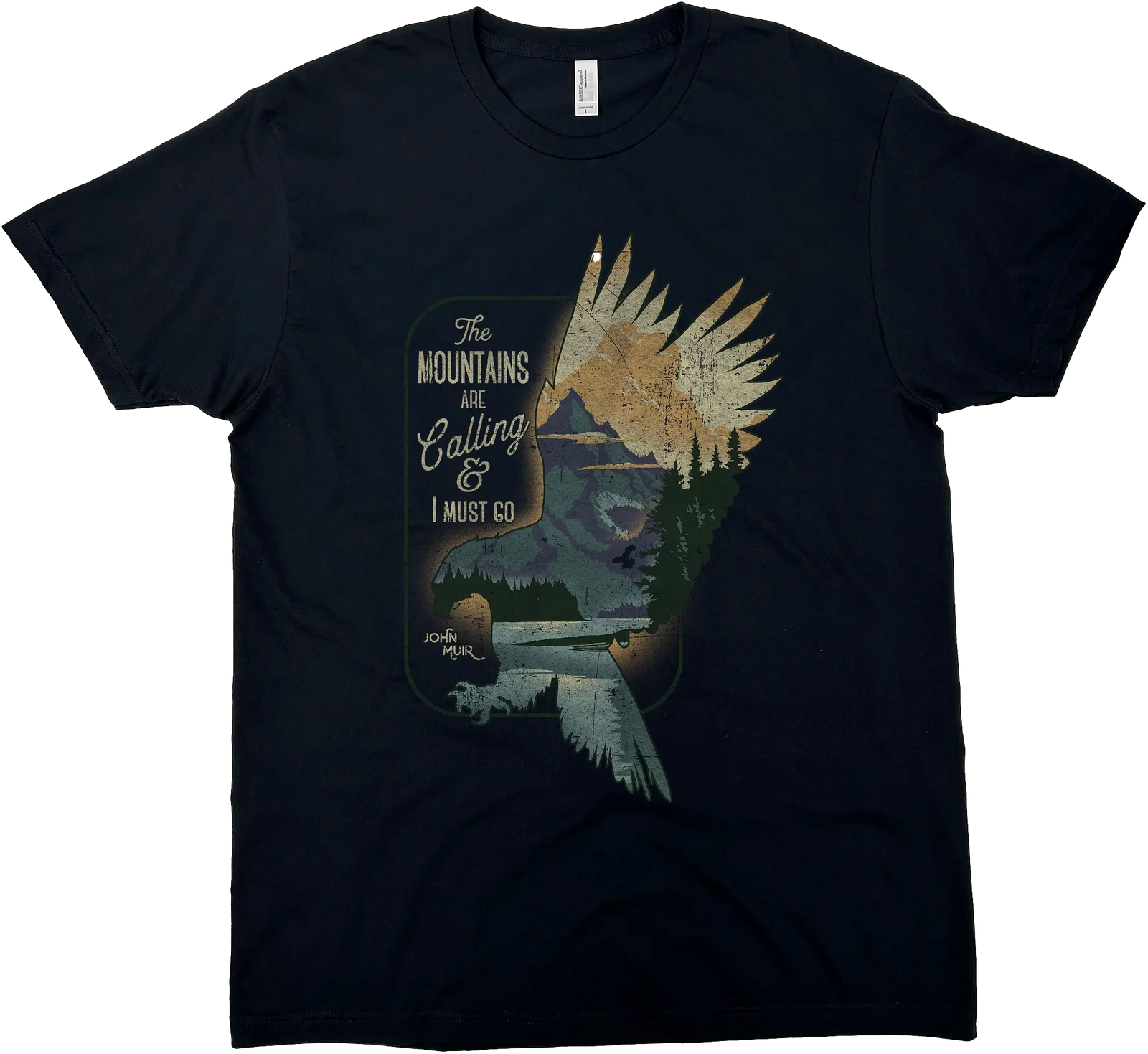 MOUNTAINS ARE CALLING SOLID TEE