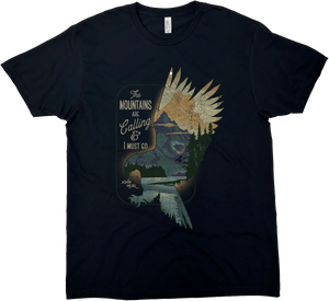 MOUNTAINS ARE CALLING SOLID TEE