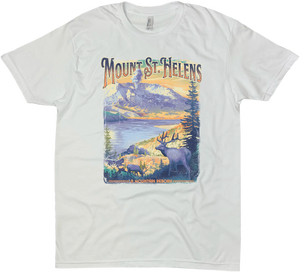 MOUNT SAINT HELENS NATIONAL MONUMENT SOLID TEE