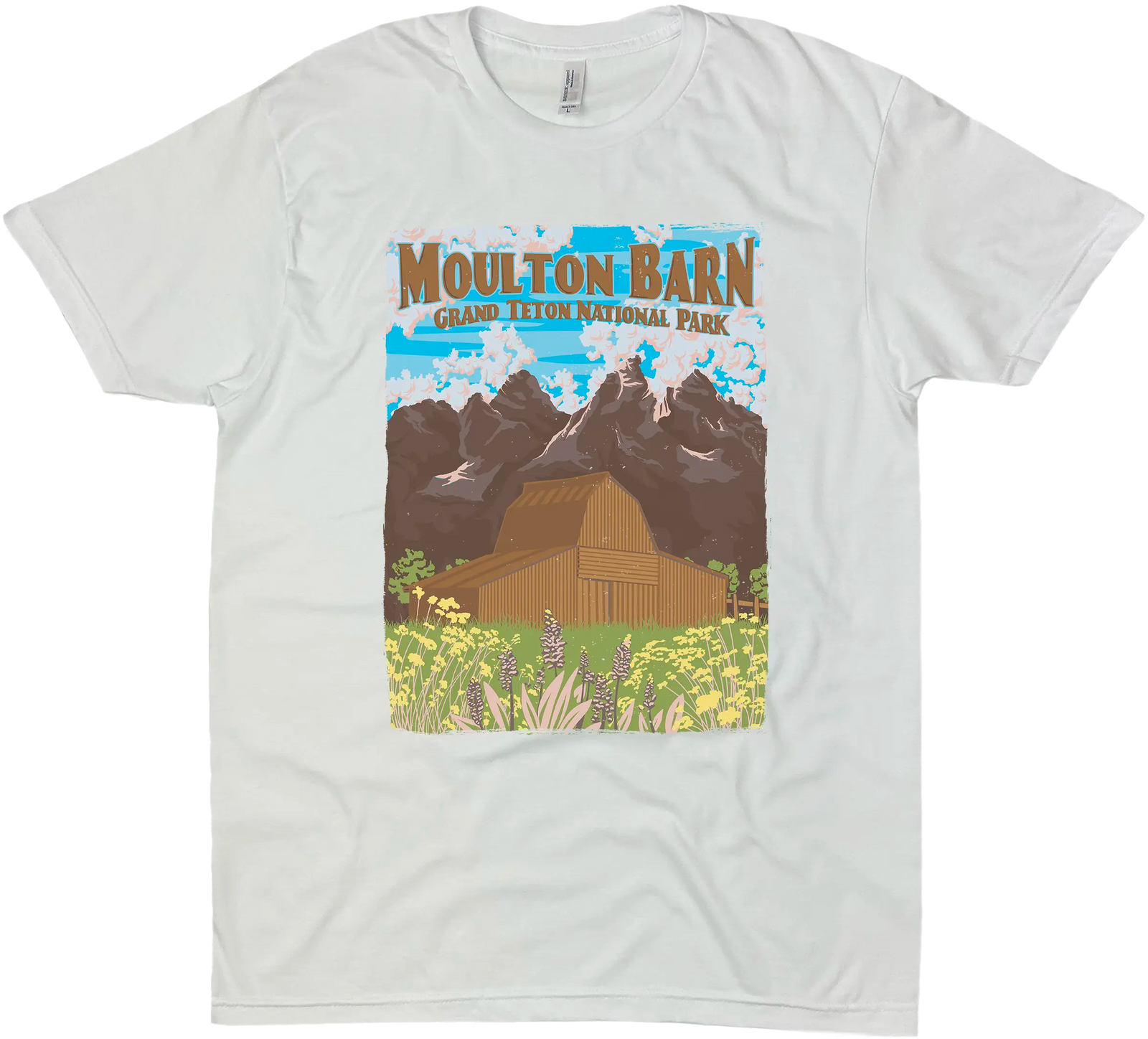 MOULTON BARN GRAND TETON SOLID TEE
