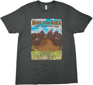MOULTON BARN GRAND TETON SOLID TEE