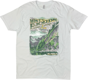 MISTY FJORDS NATIONAL MONUMENT ALASKA SOLID TEE