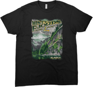 MISTY FJORDS NATIONAL MONUMENT ALASKA SOLID TEE