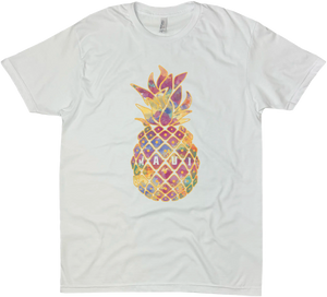MAUI PINEAPPLE SOLID TEE