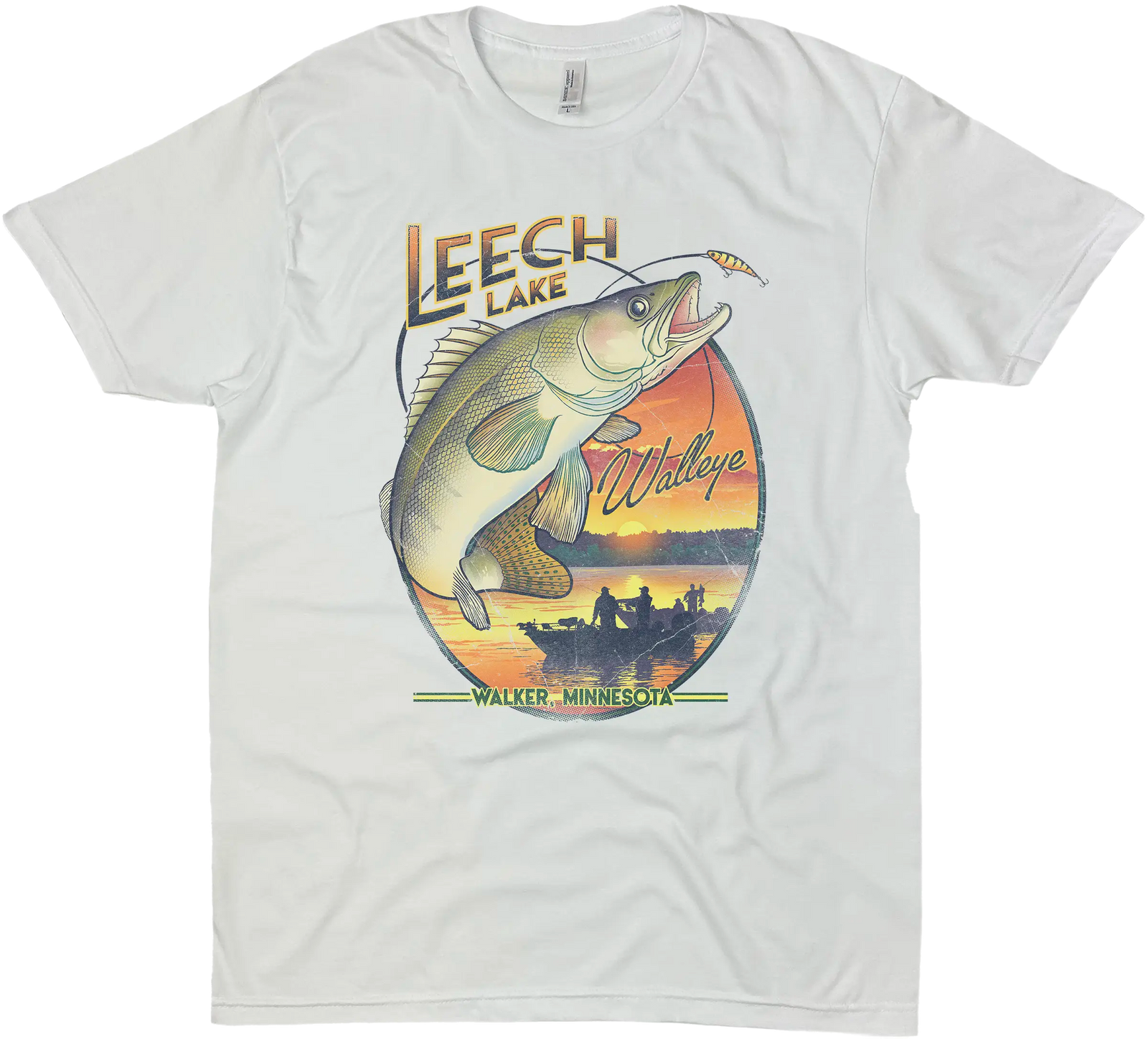 LEECH LAKE MINNESOTA SOLID TEE