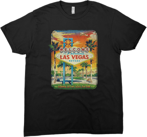 LAS VEGAS NEVADA SIGN SOLID TEE
