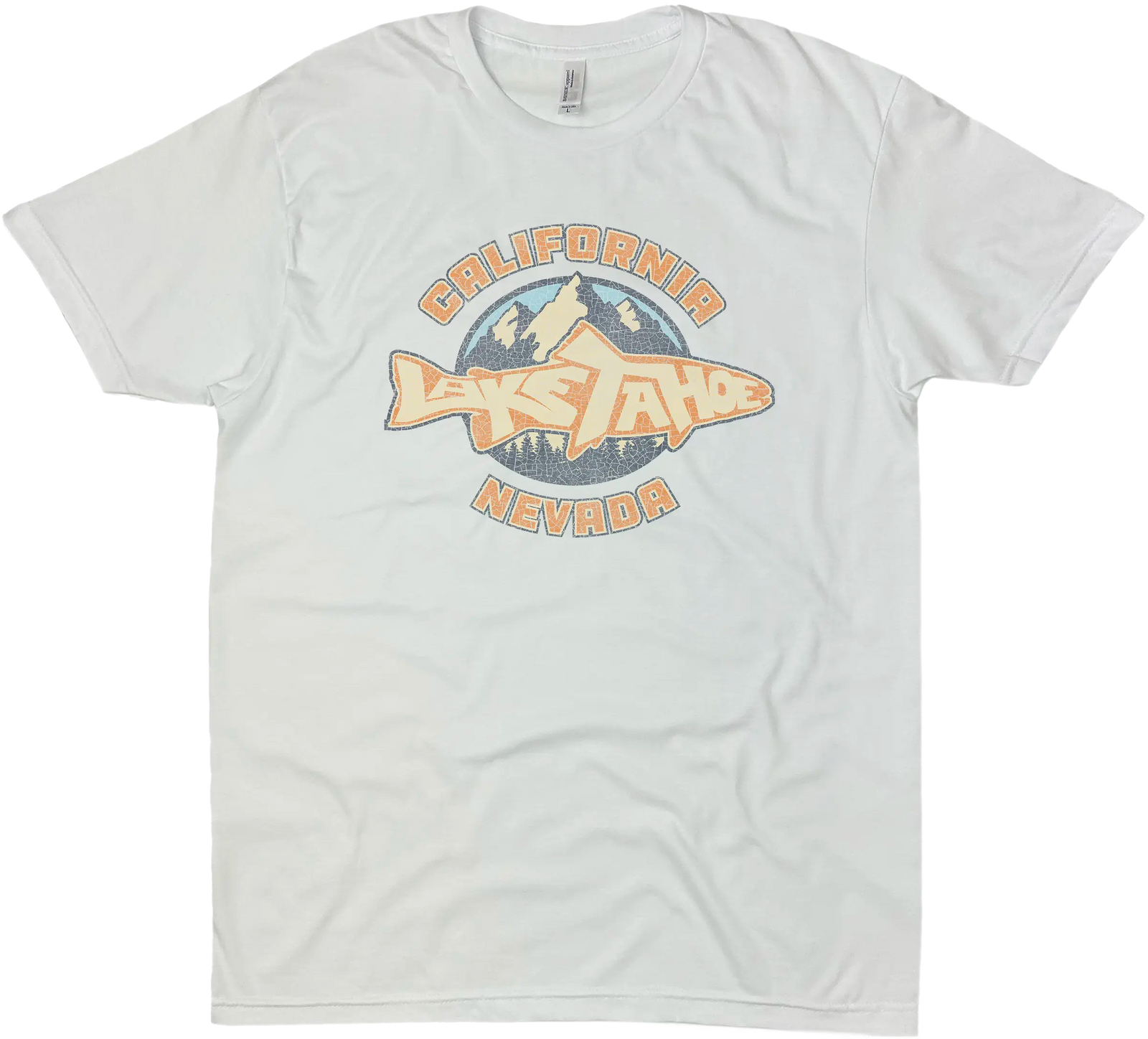 LAKE TAHOE TROUT SOLID TEE