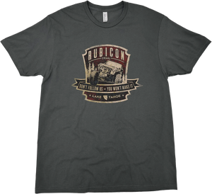 LAKE TAHOE RUBICON TRAIL SOLID TEE