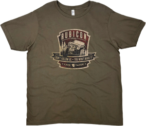 LAKE TAHOE RUBICON TRAIL SOLID TEE