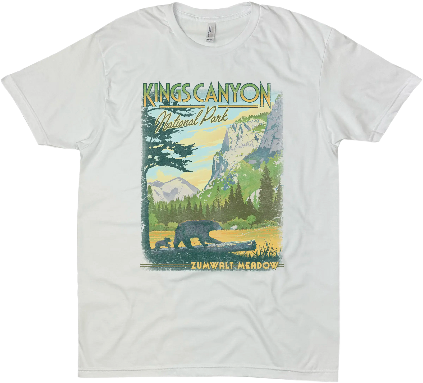KINGS CANYON NATIONAL PARK ZUMWALT MEADOW SOLID TEE