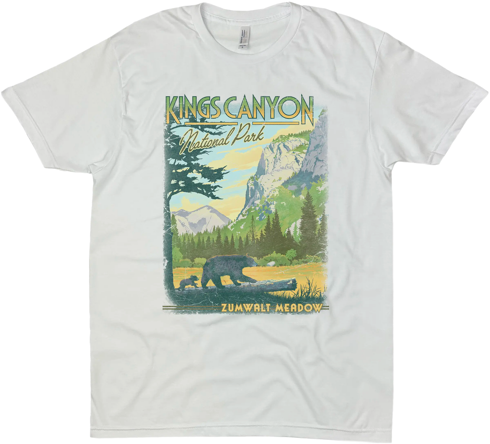 KINGS CANYON NATIONAL PARK ZUMWALT MEADOW SOLID TEE