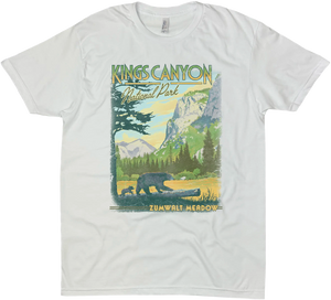 KINGS CANYON NATIONAL PARK ZUMWALT MEADOW SOLID TEE