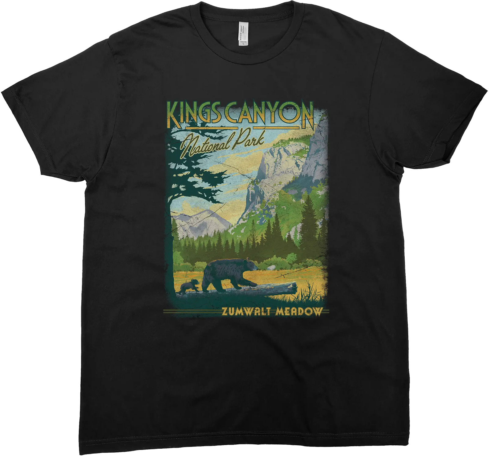 KINGS CANYON NATIONAL PARK ZUMWALT MEADOW SOLID TEE