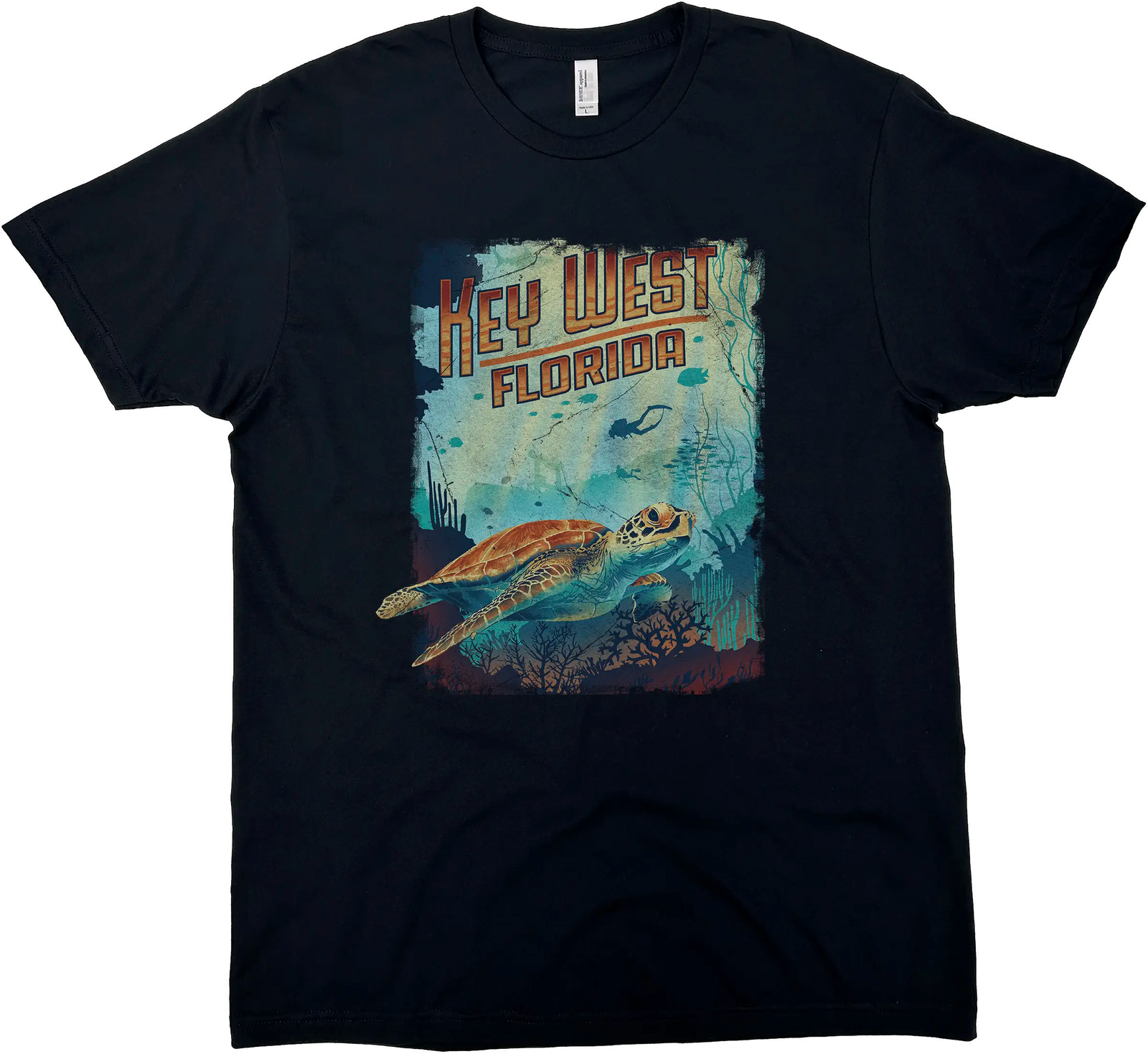 KEY WEST FLORIDA SOLID TEE