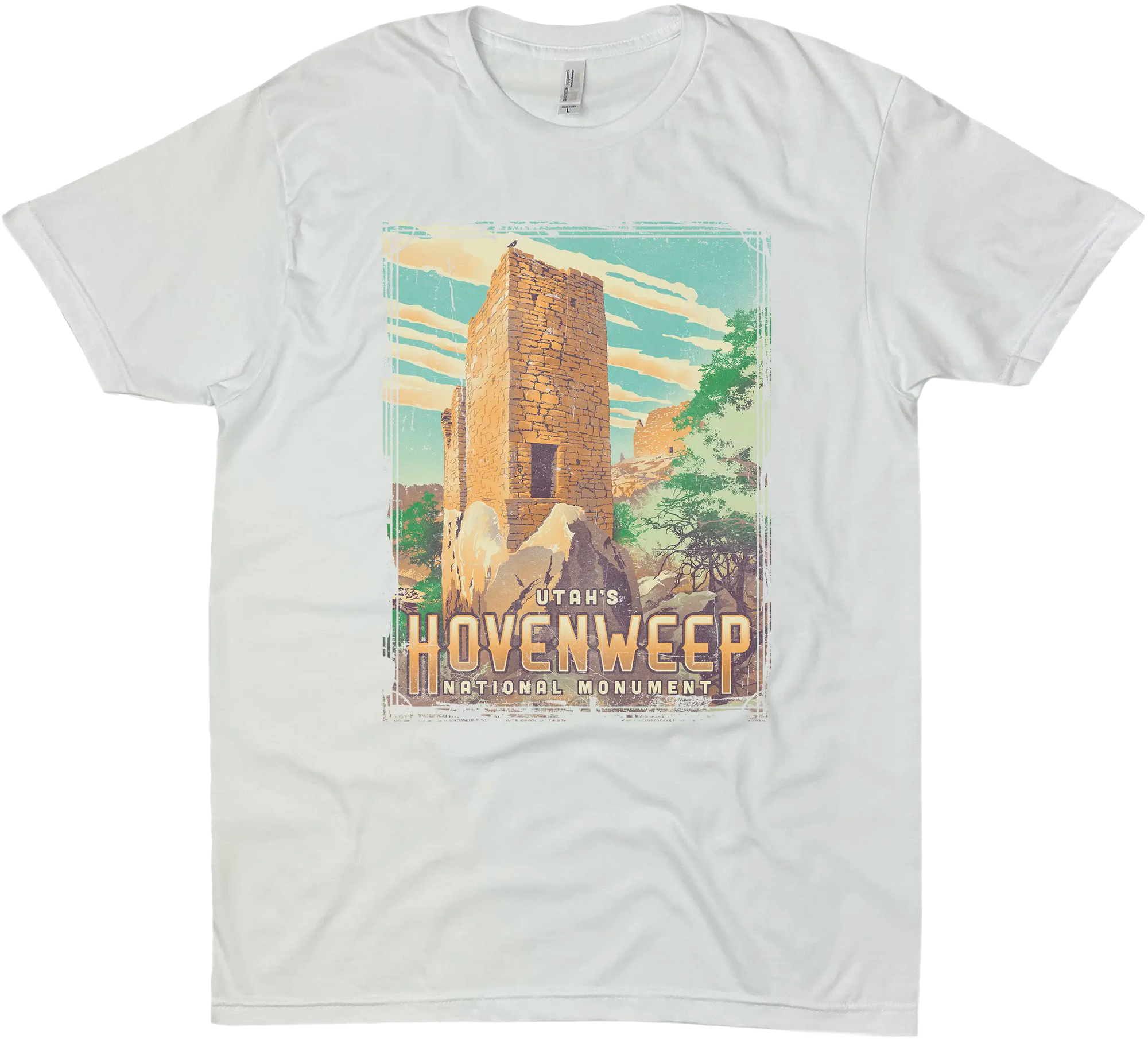 HOVENWEEP NATIONAL MONUMENT UTAH SOLID TEE
