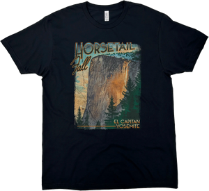 HORSETAIL FALL EL CAPITAN YOSEMITE NATIONAL PARK SOLID TEE