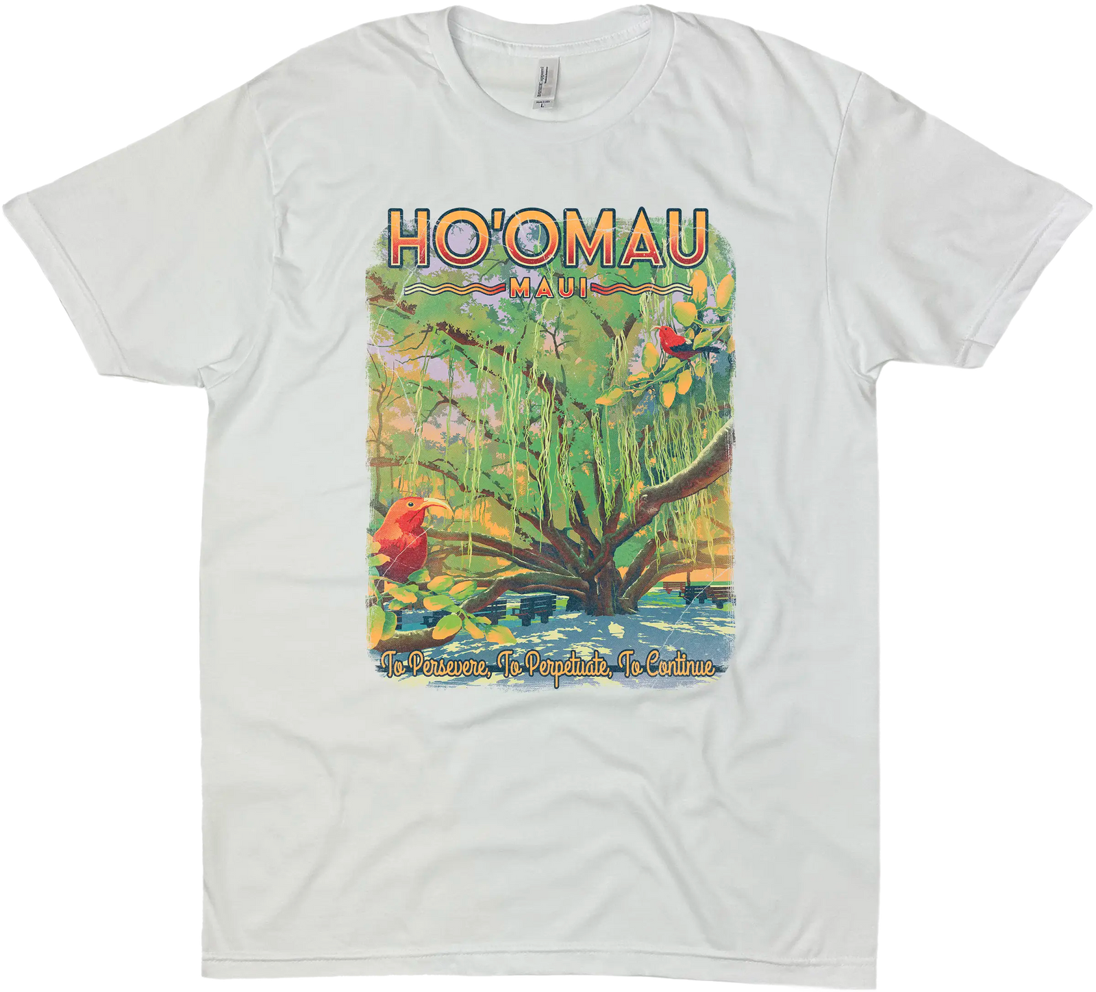 HOOMAU BANYAN MAUI SOLID TEE