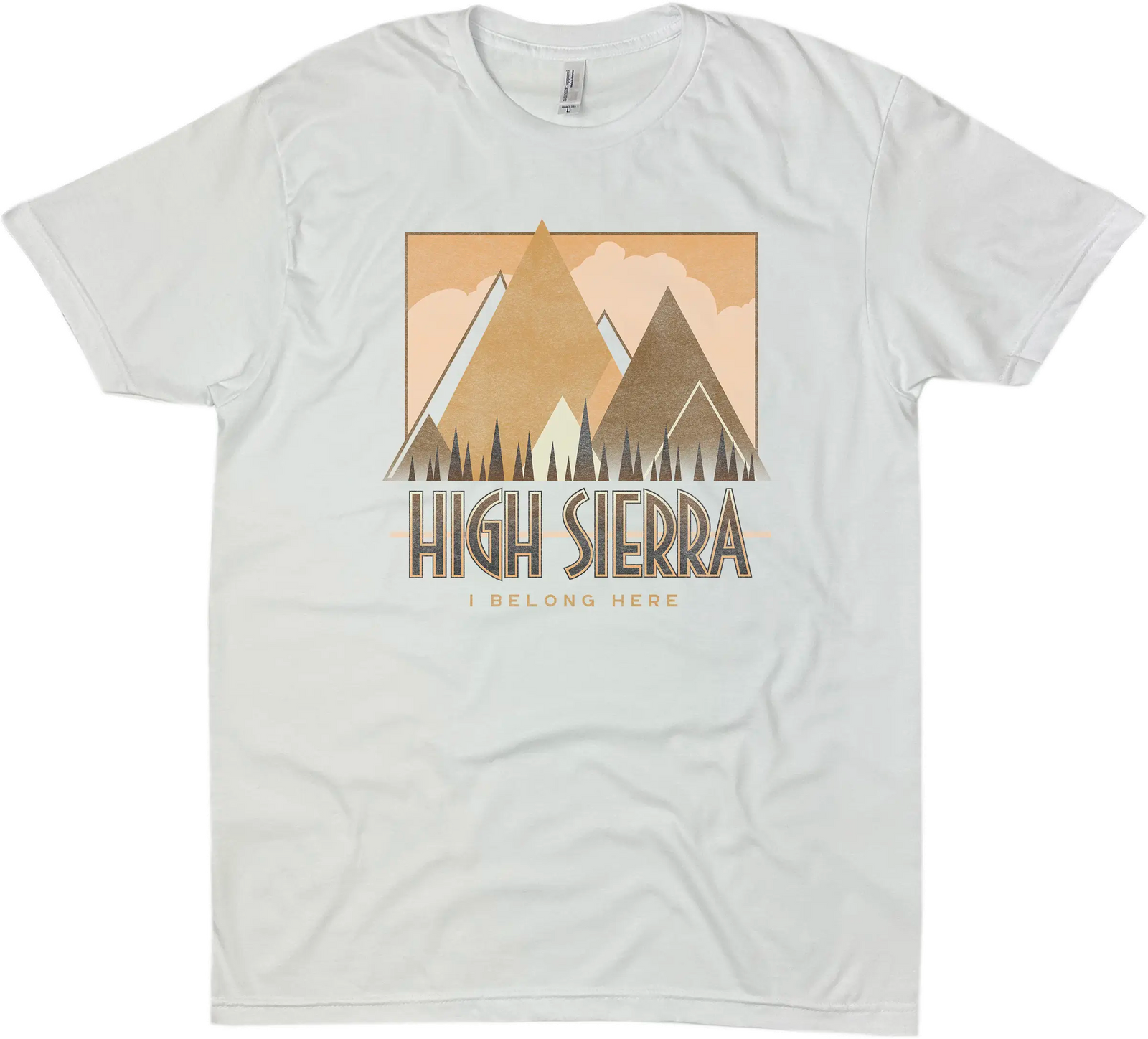HIGH SIERRA I BELONG HERE SOLID TEE