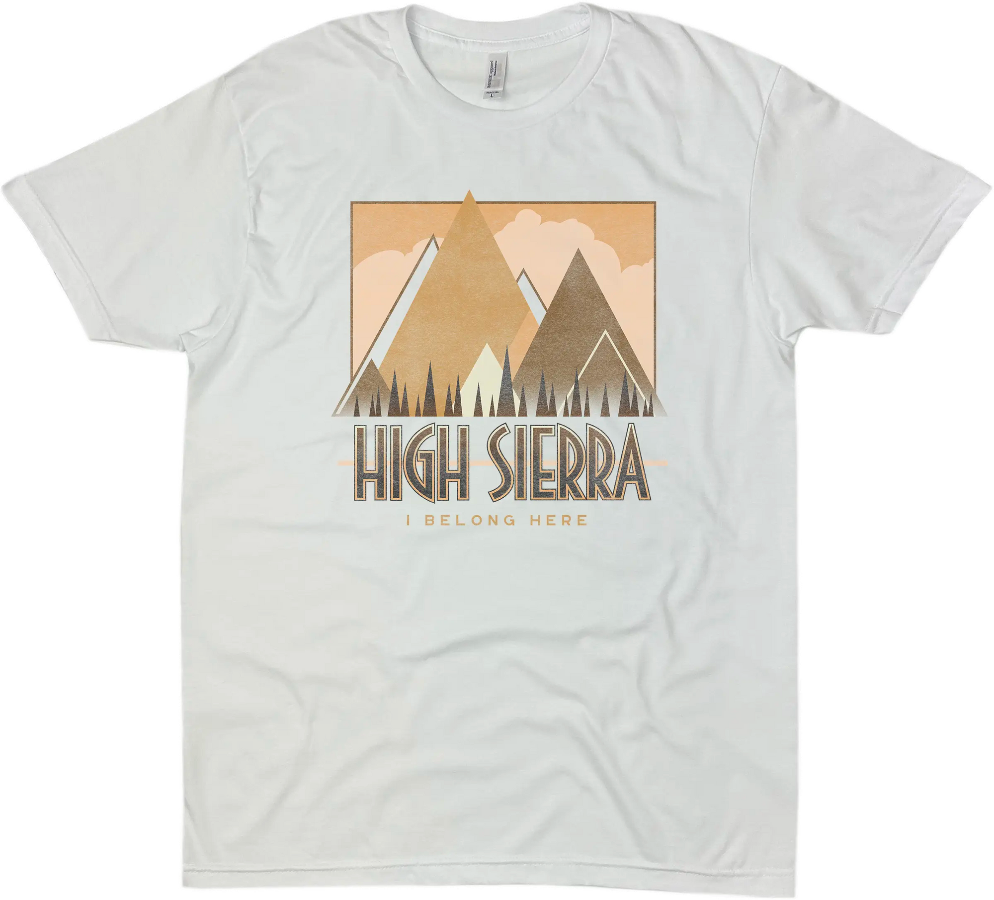 HIGH SIERRA I BELONG HERE SOLID TEE