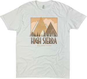 HIGH SIERRA I BELONG HERE SOLID TEE