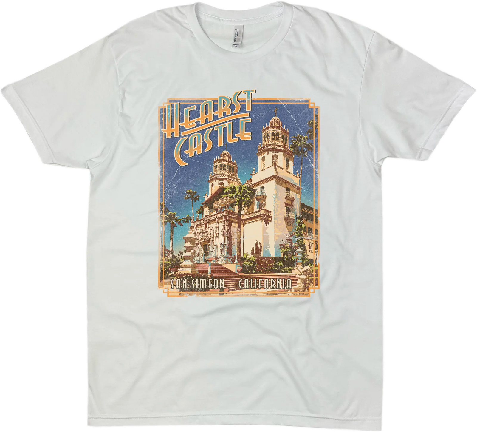 HEARST CASTLE CALIFORNIA SOLID TEE
