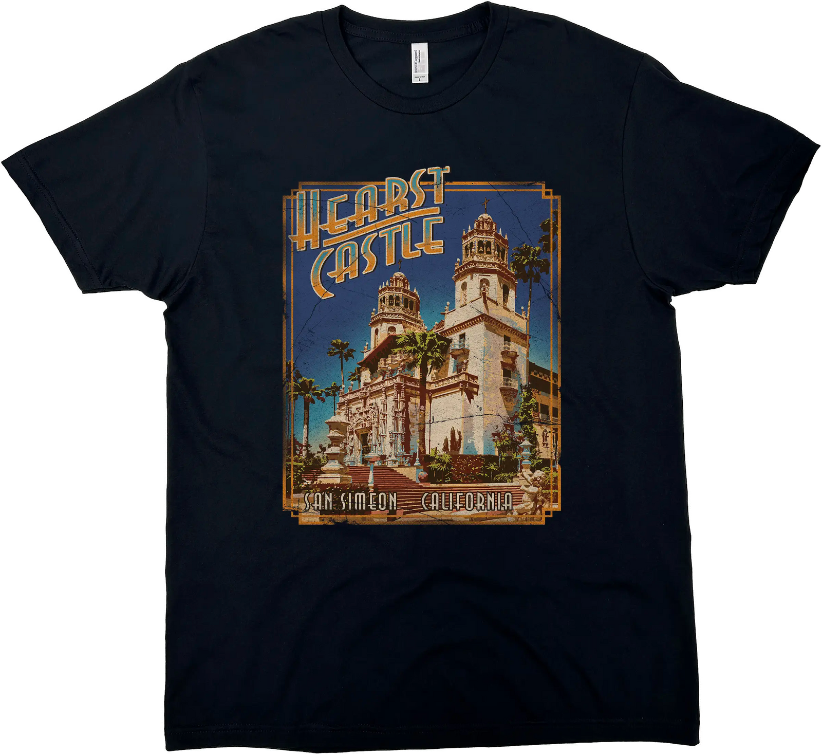 HEARST CASTLE CALIFORNIA SOLID TEE