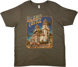 HEARST CASTLE CALIFORNIA SOLID TEE
