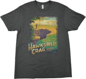 HAWKSBILL CRAG OZARK NATIONAL FOREST ARKANSAS SOLID TEE