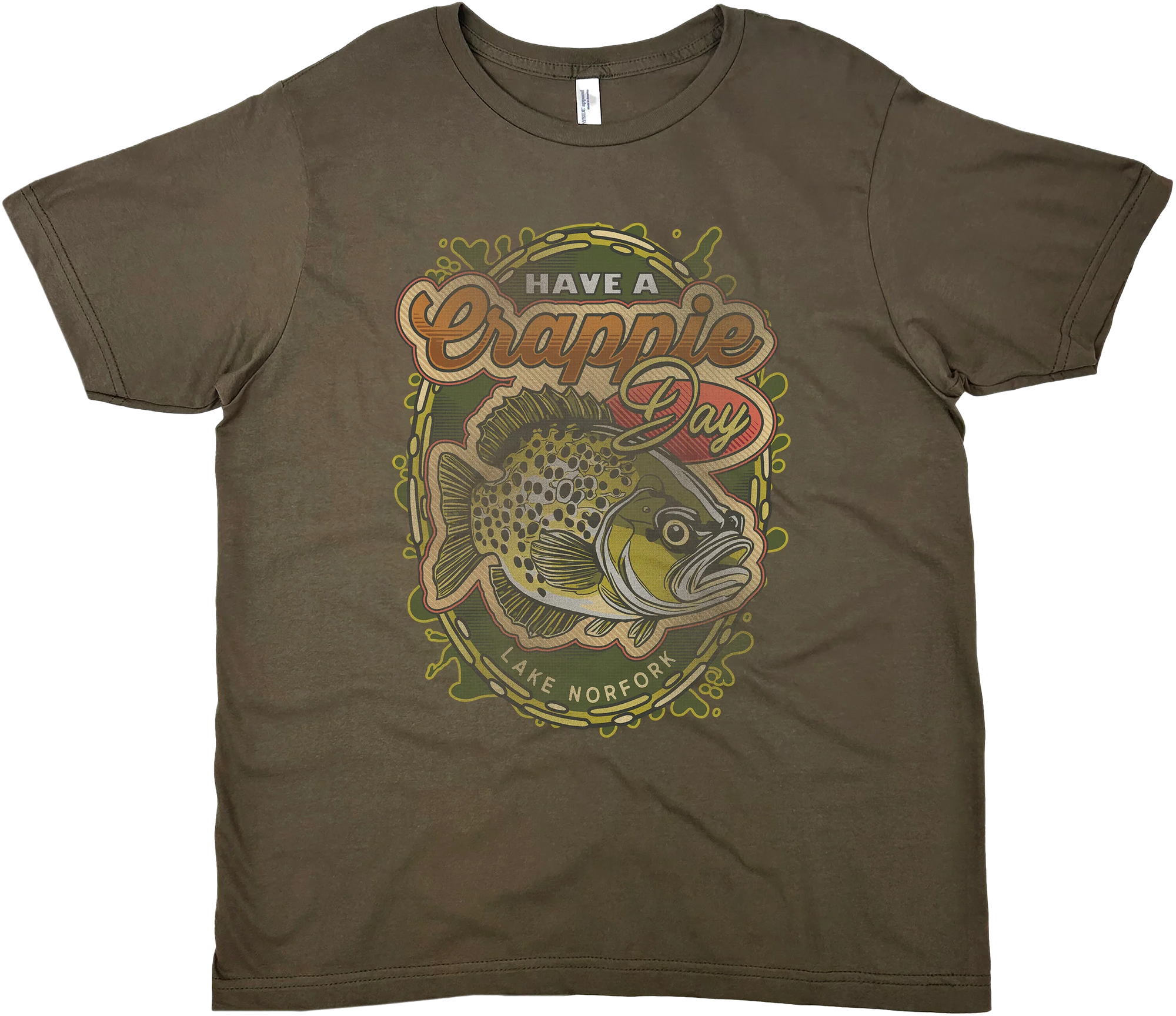 HAVE A CRAPPIE DAY SOLID TEE